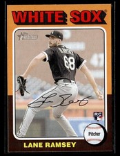 2024 Topps Heritage #353 Lane Ramsey Rookie Card Chicago White Sox