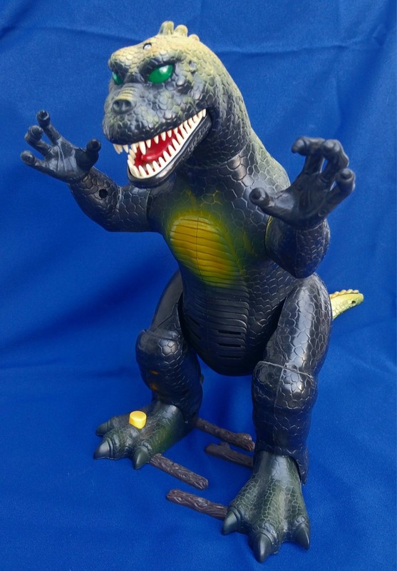 VINTAGE 1987 Big Rex Godzilla New Bright Industries TOHO King OF Monsters KAIJU