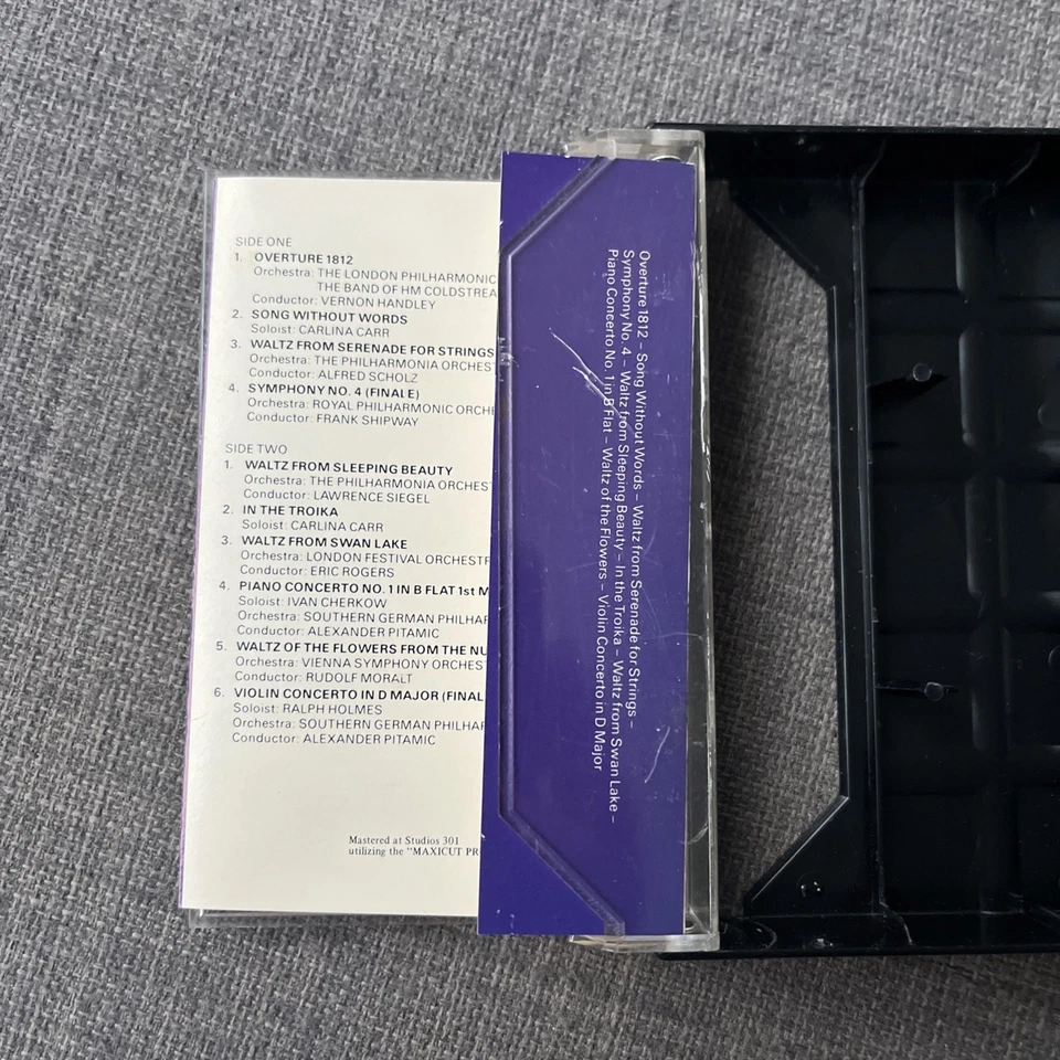 The Best of Tchaikovsky Cassette Quality CS1-D - Image 4 of 4