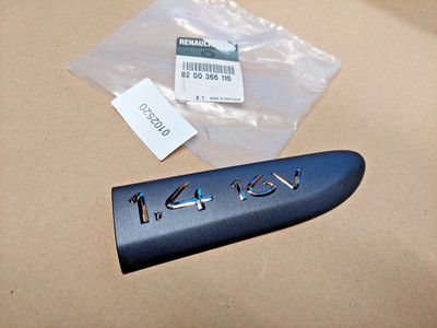 Renault Modus Right Door Monogram 1.4 16 V Badge Moulding 8200366116 Genuine