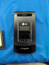 LG CU500 Black Flip Phone Cingular 