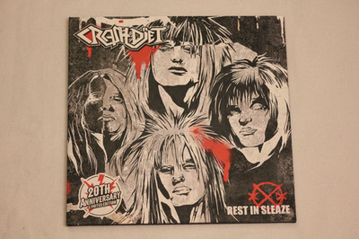 Crashdiet - Rest in Sleaze - ltd Vinyl LP + Poster im Gatefold, Skid Row