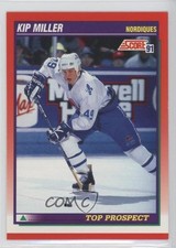 1991-92 Score Canadian Top Prospect Kip Miller #274 0a4