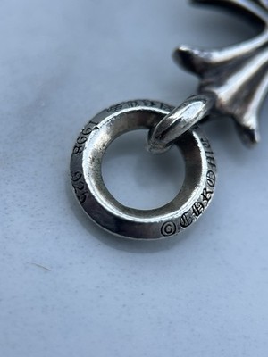 Chrome Hearts Tiny CH Cross Pendant / Charm AUTHENTIC with