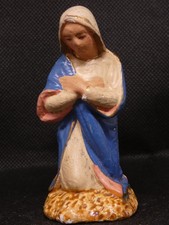 santon DEVINEAU, la Vierge Marie , hauteur 8,5 cm, taille 4