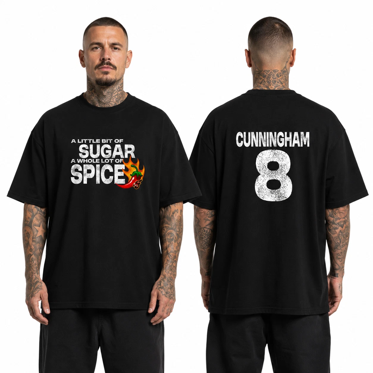 Double Sided Sophie Cunningham Sugar & Spice Graphic T-Shirt