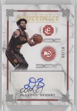 2016 Excalibur Apprentice Signatures Holo Gold 8/10 DeAndre' Bembry #17 Auto q8p