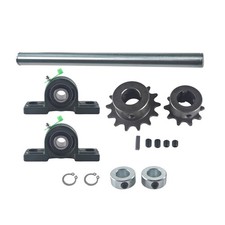 Complete Jackshaft Sprockets Kit 5/8" X 10" 35 Chain For Go Kart Mini bike