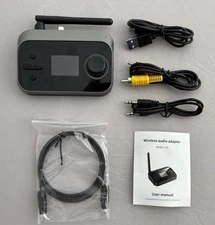 C41 Bluetooth 5.1 Audio Transmitter/Receiver LCD – AUX Optical RCA SPDIF