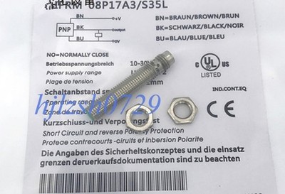 1pc New BAUMER Inductive Sensor Proximity Switch 08P17A3/S35L *pz