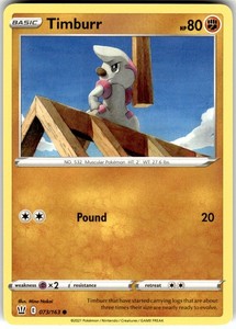Timburr 073/163 Battle Styles Common