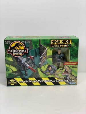 1997 Kenner Jurassic Park HIGH HIDE - Lost World - Nick Van Owen