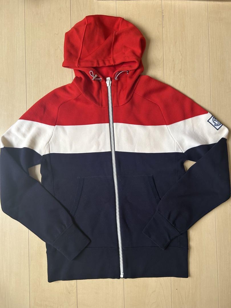 Moncler Gum Blue Hoodie Size M