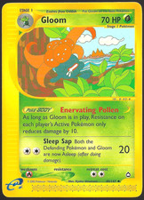 Pokémon Gloom 49/147 Aquapolis 2003 e-Reader WOTC Vintage Uncommon NM on eBay