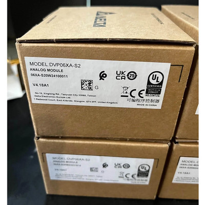 1PC NEW Delta DVP06XA-S2 PLC Extension Module
