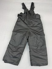 Cat Jack Toddler Snow Bib Pants 2T Black Insulated Winter Snow Pants Kids