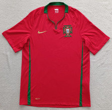 Portugal 2008 - 2010 vintage Nike Home Football Soccer shirt jersey size S