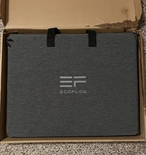 EcoFlow 110W Portable Solar Panel Foldable with Carry Case