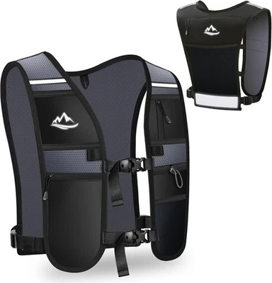 ROLGNO Laufweste Damen Herren, Ultraleicht & Atmungsaktive Trinkrucksack, Laufweste