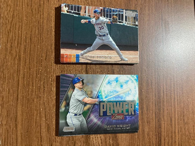 2020 TOPPS STADIUM CLUB New York Mets Team Set w/Inserts Chrome  (26 Cards)