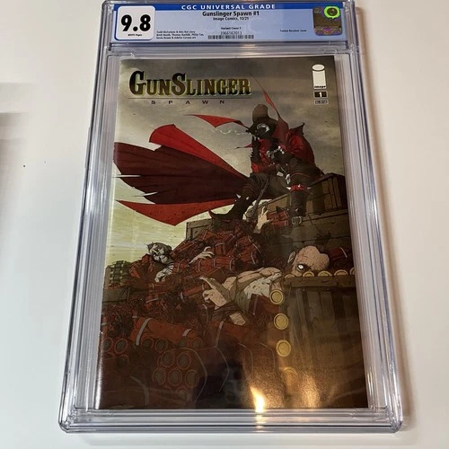 Gunslinger Spawn #1 - Cover F - CGC Graded 9.8 - Tonton Revolver
