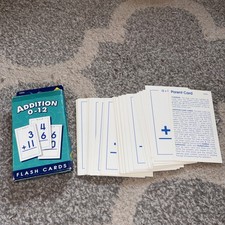 School Zone Complete Set of Addition Flash Cards 0-12