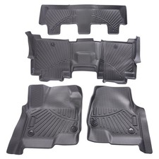 Floor Mats Liner Set For Ford Expedition Expedition Max All-weather 2018-2024 Floor Mats Liner Set For Ford Expedition Expedition Max All-weather 2018-2024