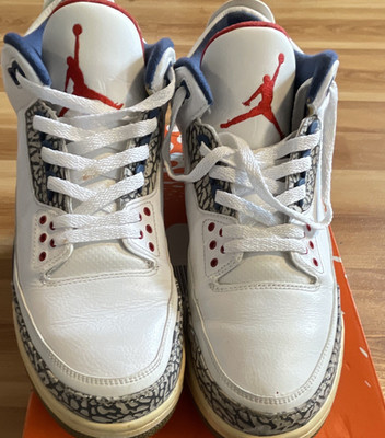 Jordan Air Jordan 3 Retro True Blue White/True Blue Men's Sneakers 2011
