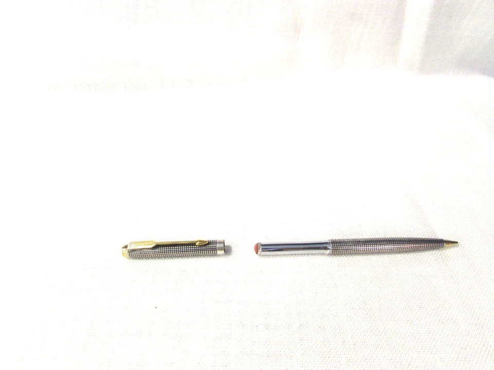1970-е Parker '75' Роликовая/Фетровая Ручка/Механический Карандаш Стерлинговая Крышка/Ствол - Изображение 4 из 4