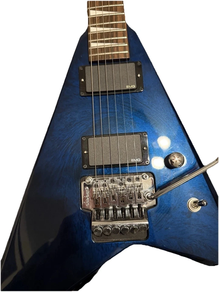 ¡Venta temporal! Ultimate Ozzy! Guitarra Jackson Randy Rhoads con pastillas Zakk Wylde EMG Foto 2 de 4