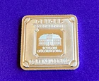 5 Grams Geiger Edelmetalle Silver Bar .999 Fine Schloss Guldengossa S/N A0078002