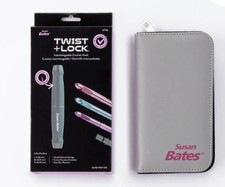 Twist  Lock Interchangeable Crochet Hooks - Susan Bates - 9 Piece Kit