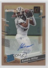 2023 Panini Clearly Donruss Orange Auto 35/75 Kendre Miller #72 Auto 1m2n