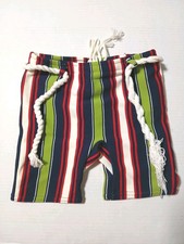 Vintage 60s 70s Sears Boy's Swimsuit Sz 14-16 Cotton Polyester Nylon Stretch