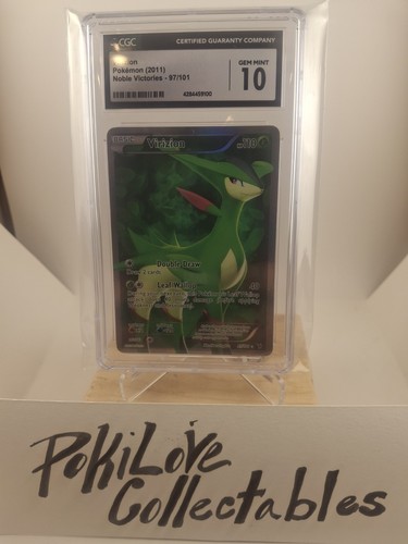 Virizion graded CGC 10 for sale on eBay