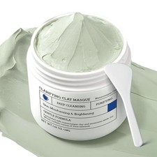 DERMOLOGIE Clay Mask for Face Sensitive Skin: Triple Mud Formula, Deep Pore Clea