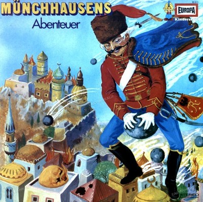 Herbert A. E. Böhme - Münchhausens Abenteuer LP (VG+/VG) .