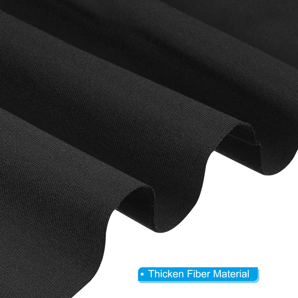 Billiard Cloth 9ft Professional Pool Table Felt with 6 Felt Cloth Strips Black - image 4 of 4