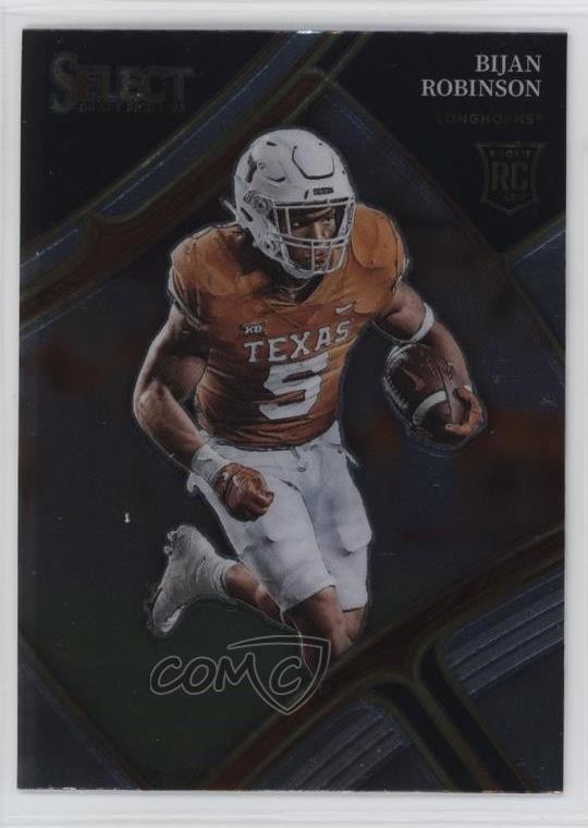 2023 Panini Select Draft Picks Field Level Bijan Robinson #109 0t2