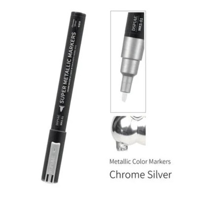 Dspiae MKS-01 Supermetallic Chrome Silver Marker'