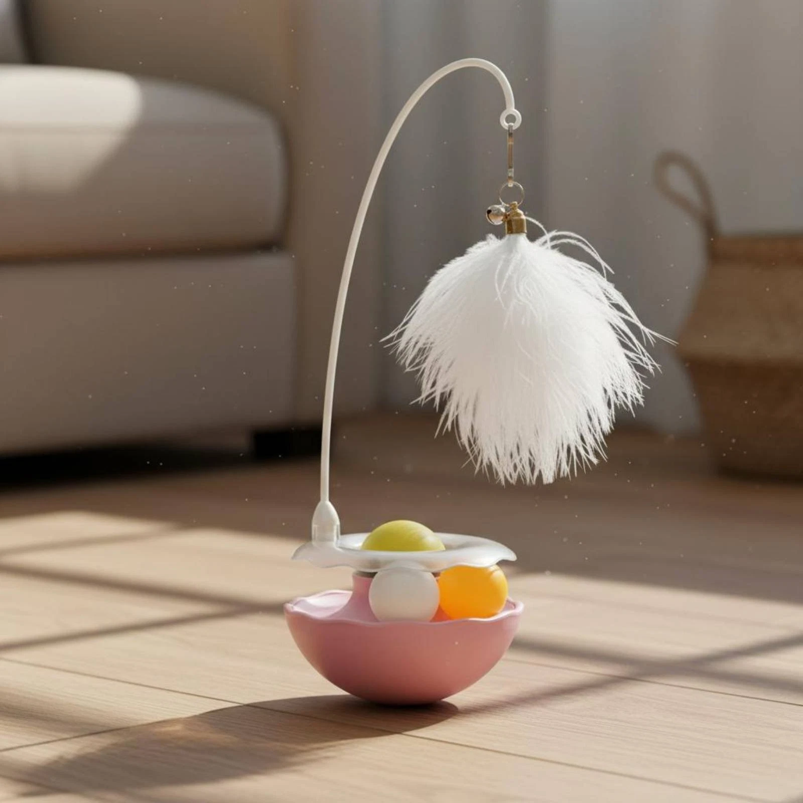 Tumbler Cat Toy Relieves Boredom Catnip Wobble Toy Self-Play for Indoor Cats
Opens in a new window o