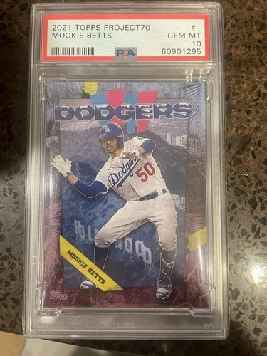 2021 Topps Project 70 Mookie Betts #1