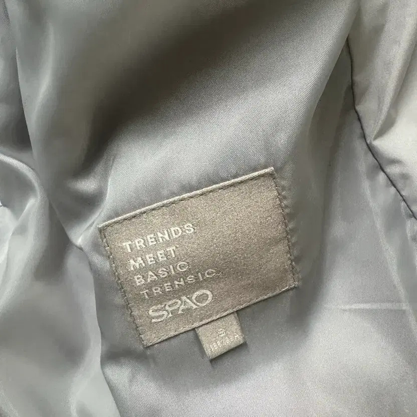 Spao Basic Puffer Padding Light Gray Jacket - Wom… - image 4