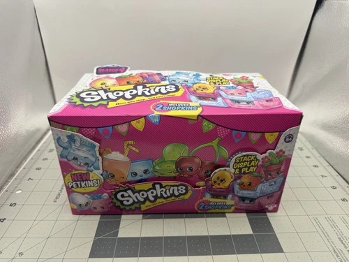 Shopkins Season 4 Blind Crate 2-Pack Moose Toys BRAND NEW Case Of 30 Crates