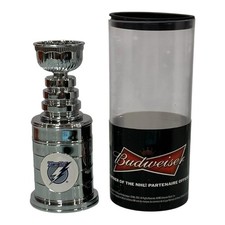 Tampa Bay Lightning Stanley Cup USB-A Flash Drive Silver Budweiser NHL Trophy