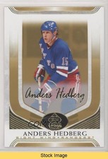 2020 Upper Deck SP Signature Edition Legends Gold Anders Hedberg #160 READ 16yx