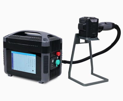 SFX 50W USED Handheld Laser Marking Machine Laser Engraver with 145x145mm Lens