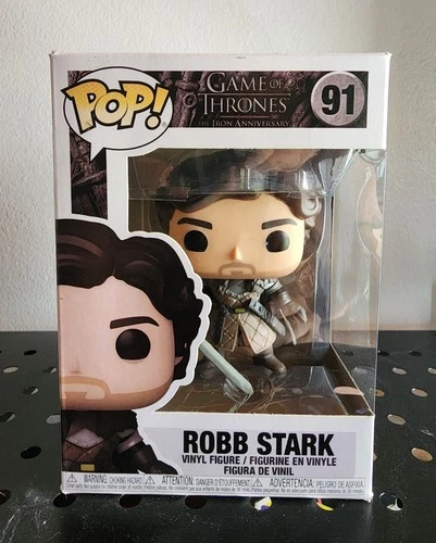 Funko POP (2021) Game of Thrones: Robb Stark - Bobble-head figure toy #91