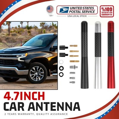 4.7'' New Style Black Signal Antenna For 2007-2022 Jeep Wrangler JK JKU JL JLU