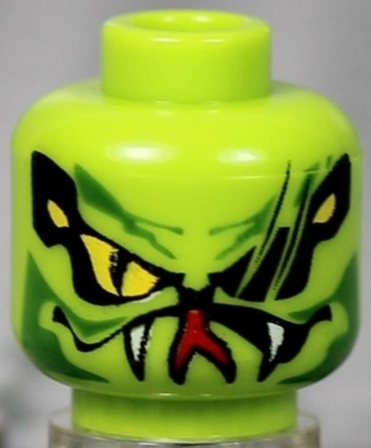 LEGO - Minifigure Heads - PICK YOUR STYLE - Monster Zombie Halloween Scary Alien - Picture 56 of 85
